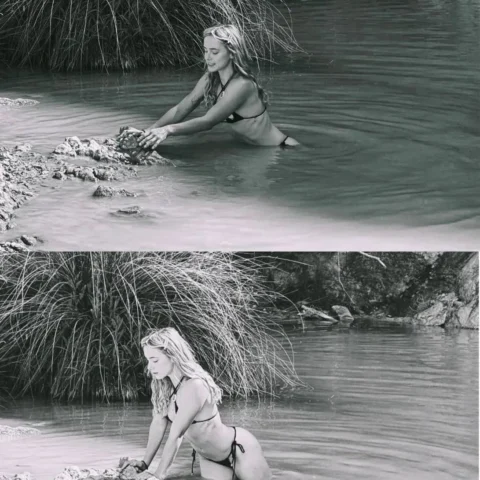 Clara Galle sensual naked look scene from Through My Window movie featuring natural curves | VaultVenus photographic ...