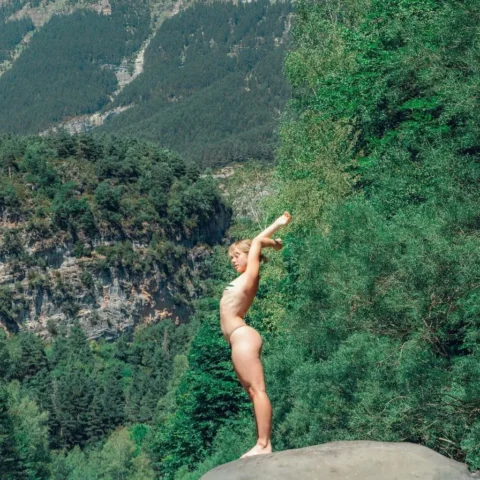 Clara Galle sensual naked look scene from Through My Window movie featuring natural curves | VaultVenus photographic ...