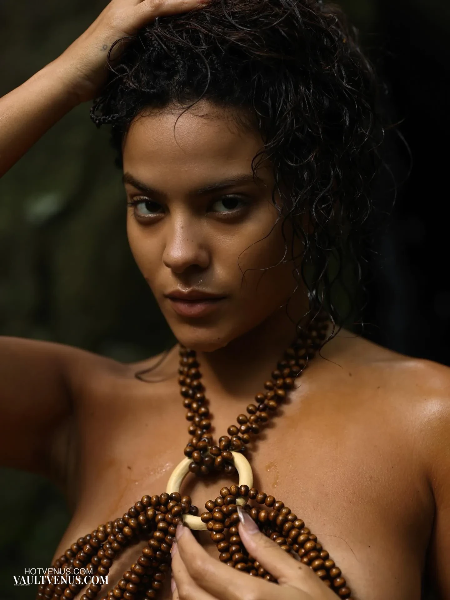 Bella Campos authentic summer look and raw tropical desire | VaultVenus gallery image