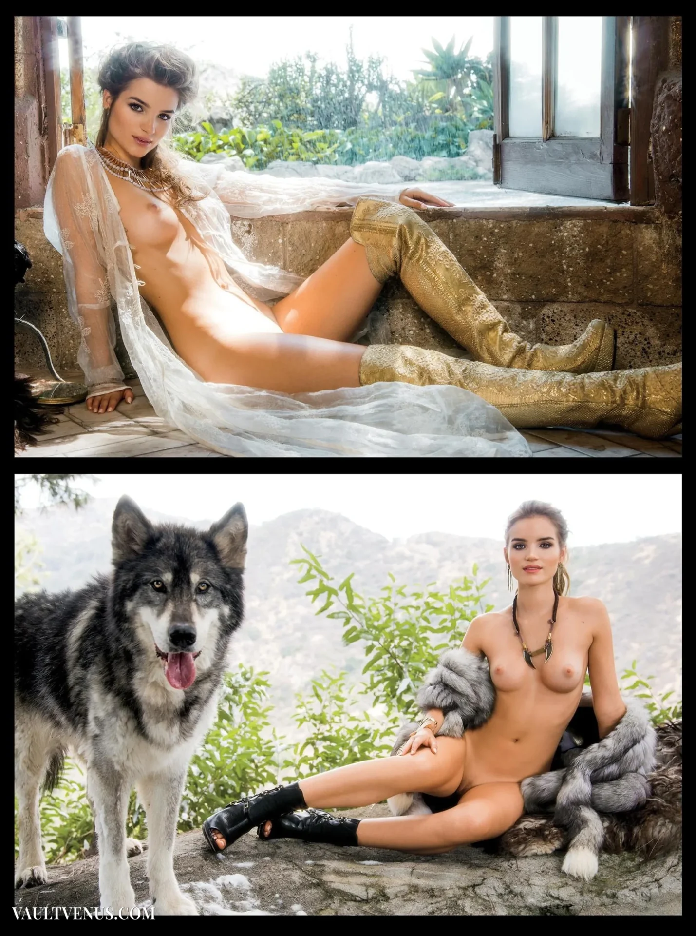 | Vaultvenus Roos Van Montfort Playboy nude pictorial on VaultVenus