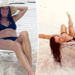 Brooke shields stuns in bikini at 60 during beach vacation related photo gallery on vaultvenus