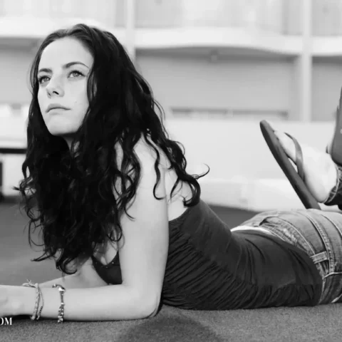 Kaya Scodelario editorial nude photo set on VaultVenus