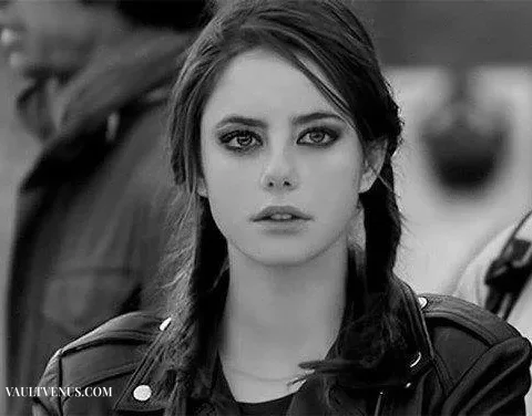 Kaya Scodelario editorial nude photo set on VaultVenus