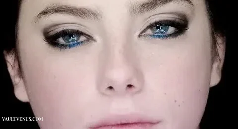 Kaya Scodelario editorial nude photo set on VaultVenus