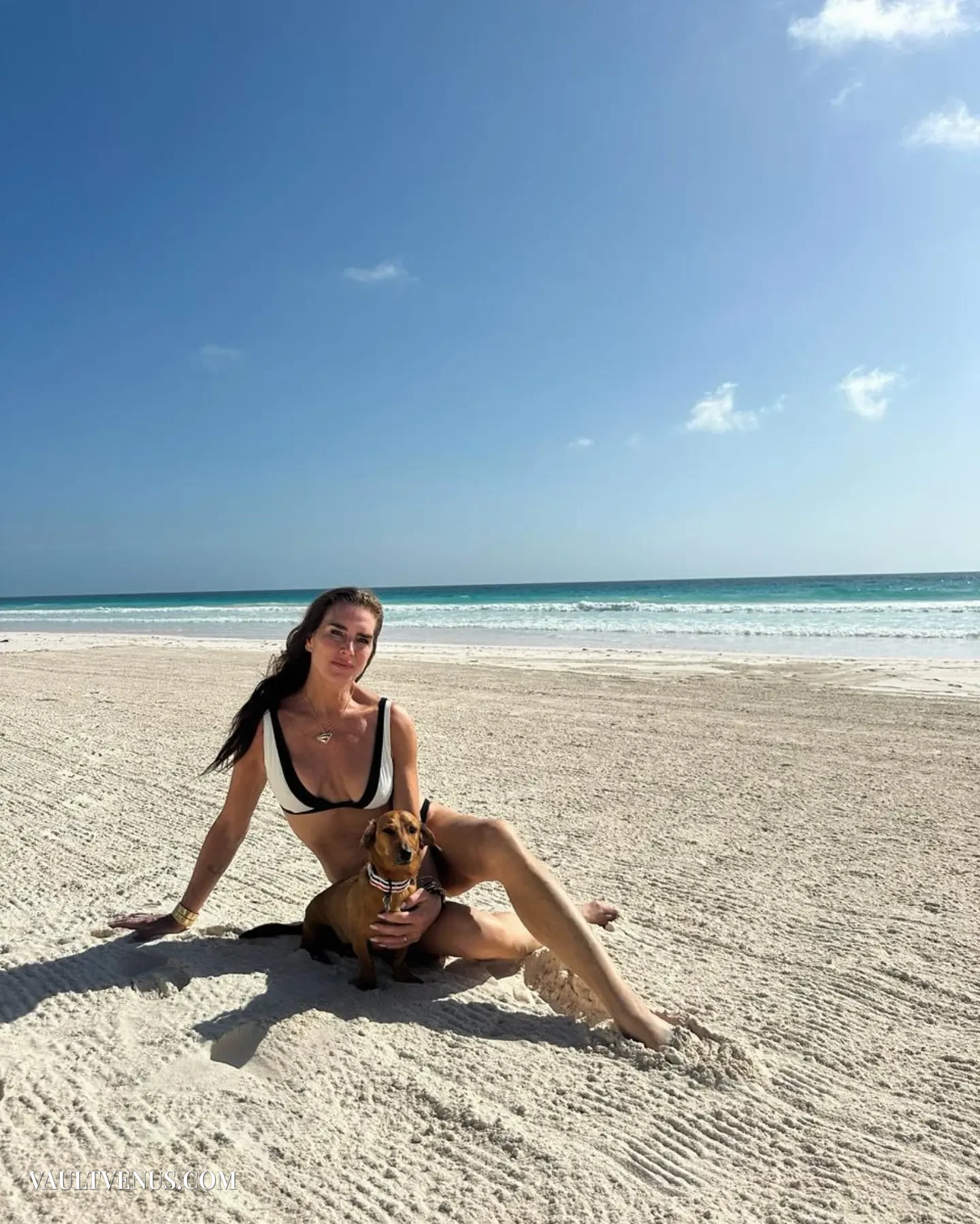 Brooke Shields Stuns in Bikini at 60 During Beach Vacation bikini gallery on VaultVenus