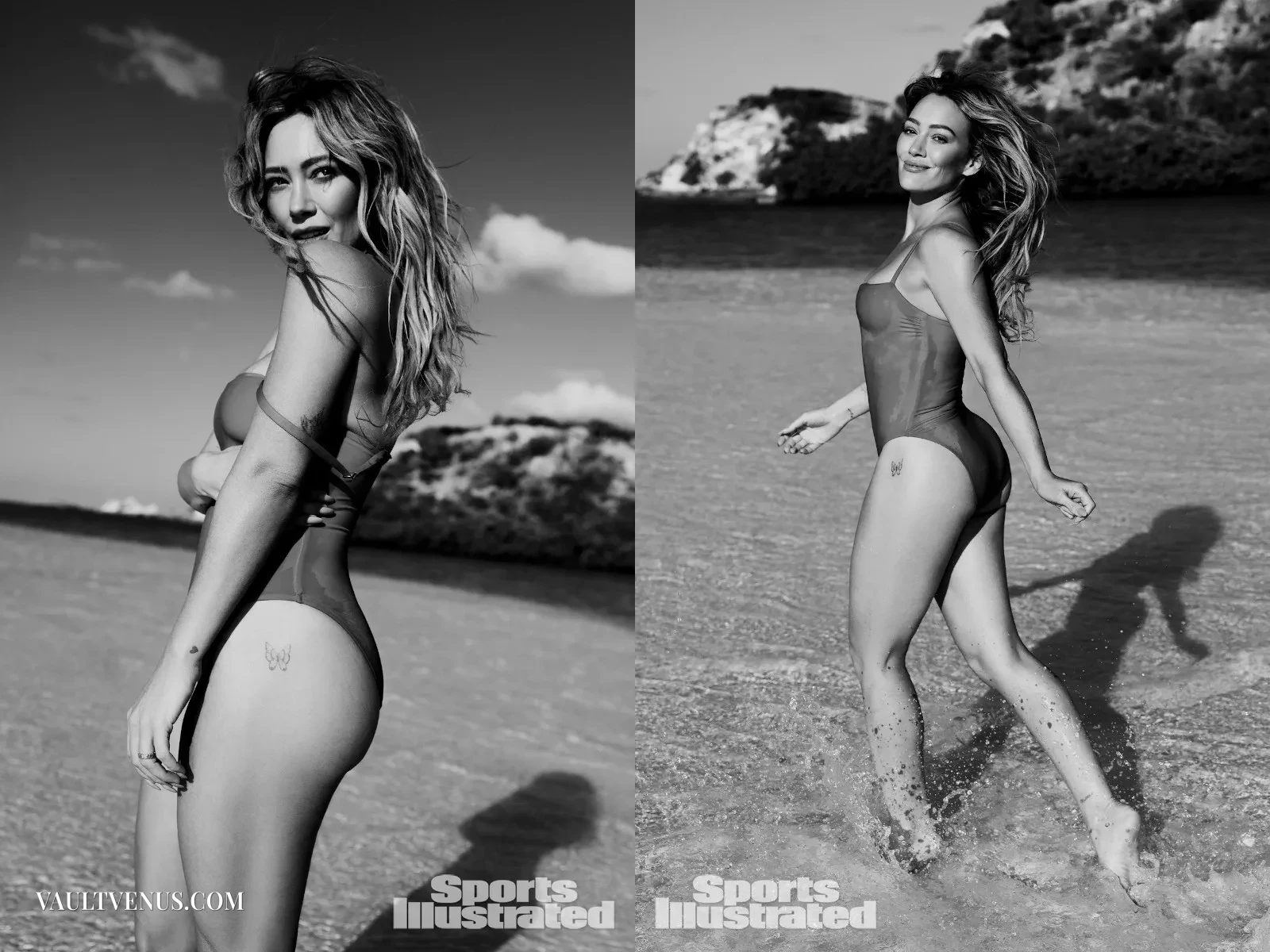 | Vaultvenus Hilary Duff bombshell in Sports Illustrated swimsuit gallery on VaultVenus