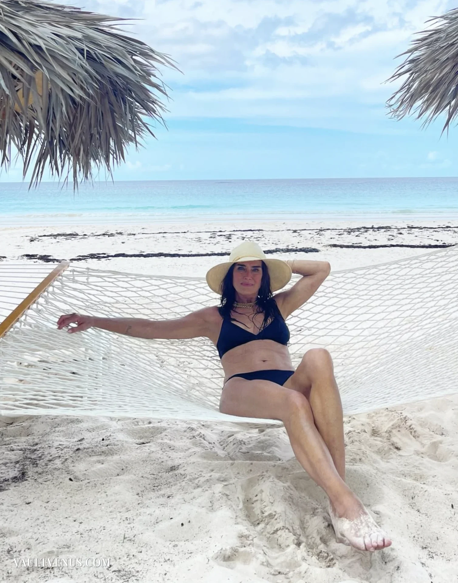 Brooke Shields Stuns in Bikini at 60 During Beach Vacation summer bikini gallery on VaultVenus